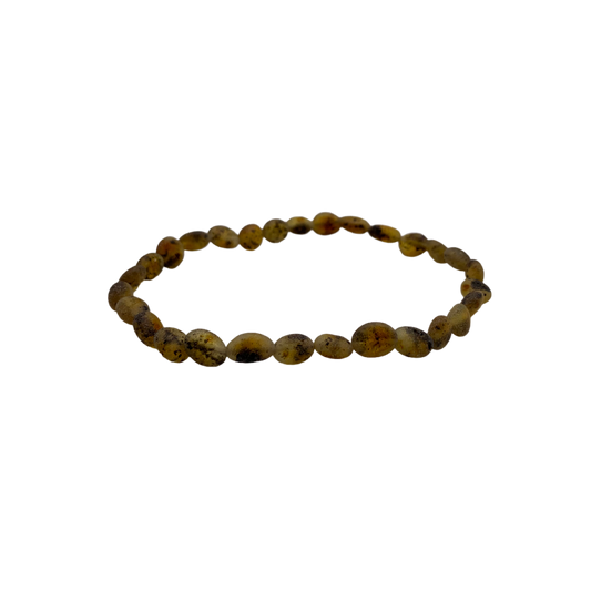 Raw Olive-Oval-9" stretch