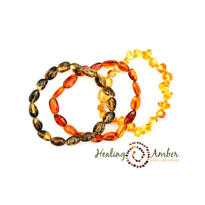 Caramel-Oval-9" clasp